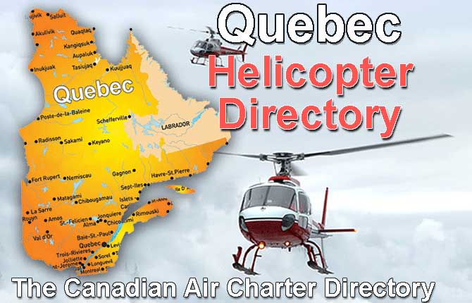 Quebec Air Charter Directory